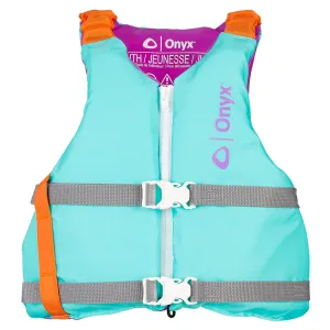 121900-505-002-21 Youth Universal Paddle Vest, Aqua