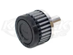 2" Dia. Steel Base Breather w/ Rubber Top 1" Inlet, 2" Dia., 1-1/2" Tall