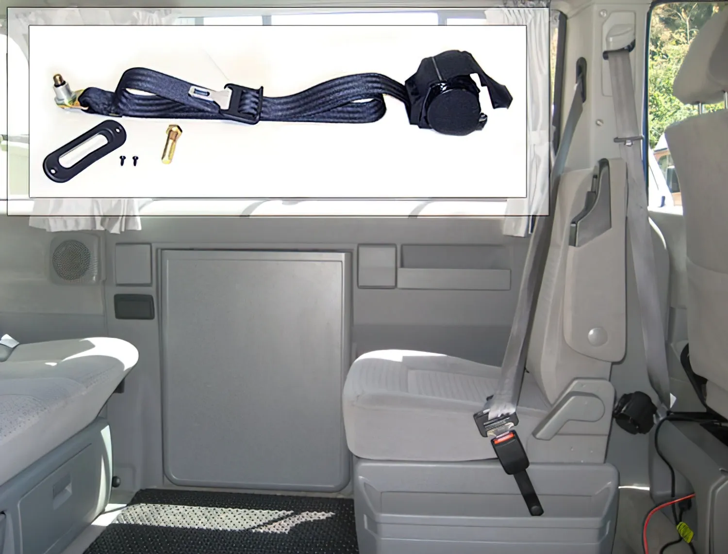 3-Point Retracting Seat Belt for Jumpseat (L/R) [Eurovan Weekender/Multivan]