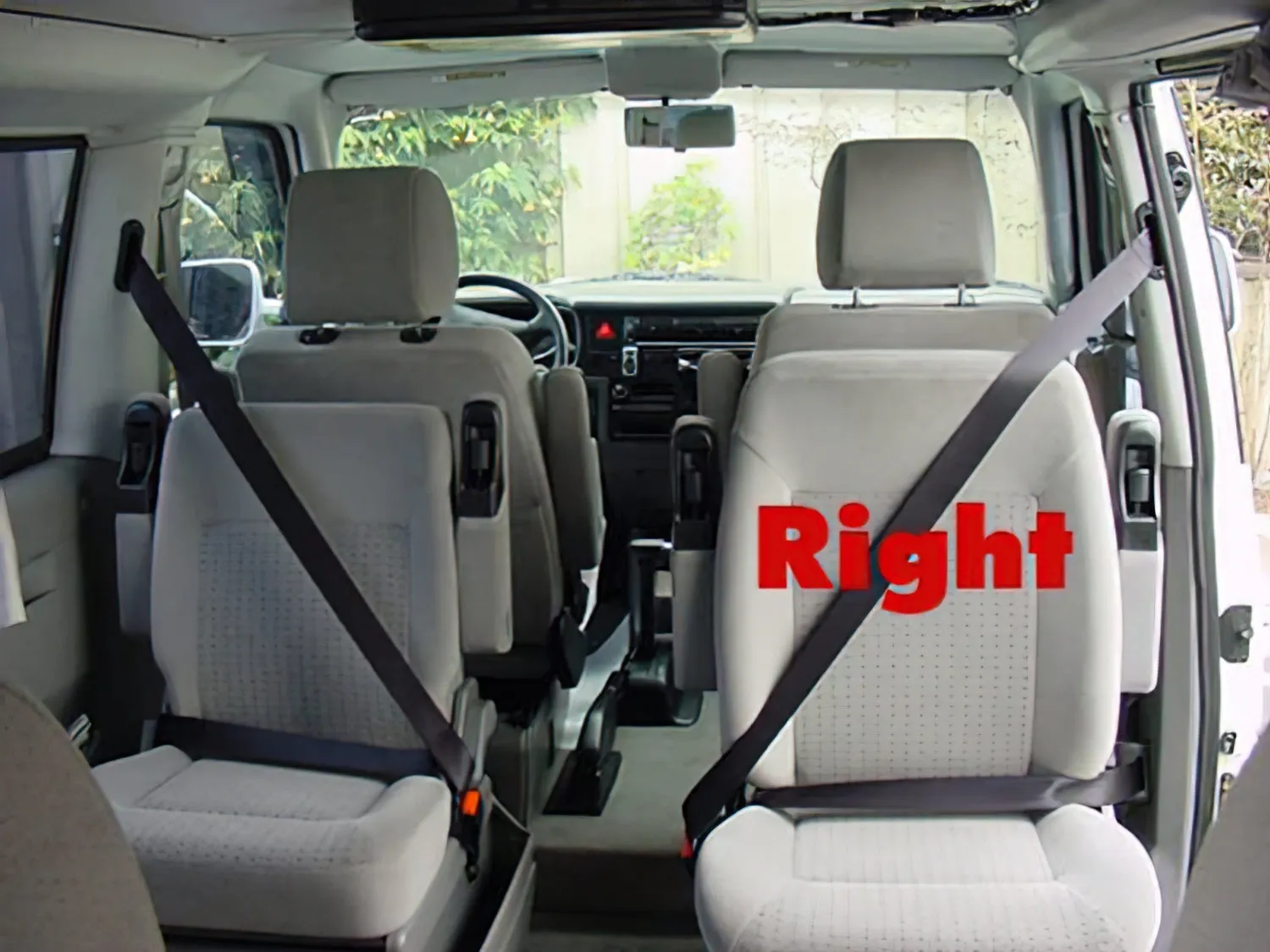 3-Point Retracting Seat Belt for Jumpseat (L/R) [Eurovan Weekender/Multivan]
