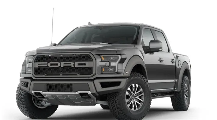 3D MAXpider All-Weather Floor Mats for Ford 2015-20 F150 Raptor Custom Fit Car Floor Liners, Kagu Series (1st & 2nd Row, Black)
