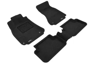 3D MAXpider Floor Mats Audi A6 Sedan C7 (12-18) S6 C7 (13-18) All-Weather Elegant Series - Complete Set