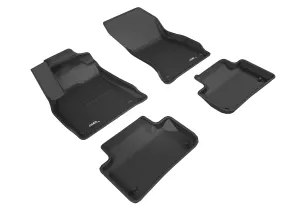 3D MAXpider Floor Mats Audi Q5/ SQ5 (18-24) Sportback (22-24) PHEV (21-24) All-Weather Kagu Series - Front or Second Row