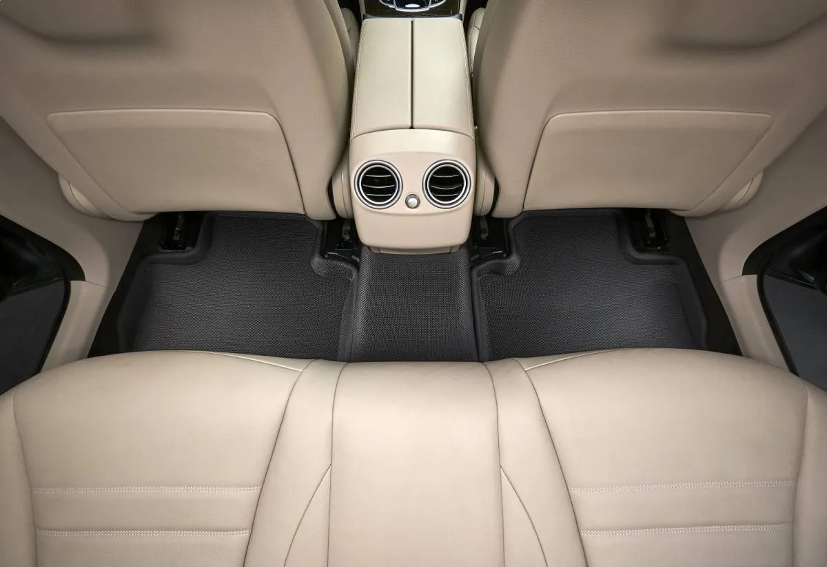 3D MAXpider Floor Mats Audi Q7 (17-24) SQ7 (20-24) All-Weather Kagu Series - Front / Second / Third Row