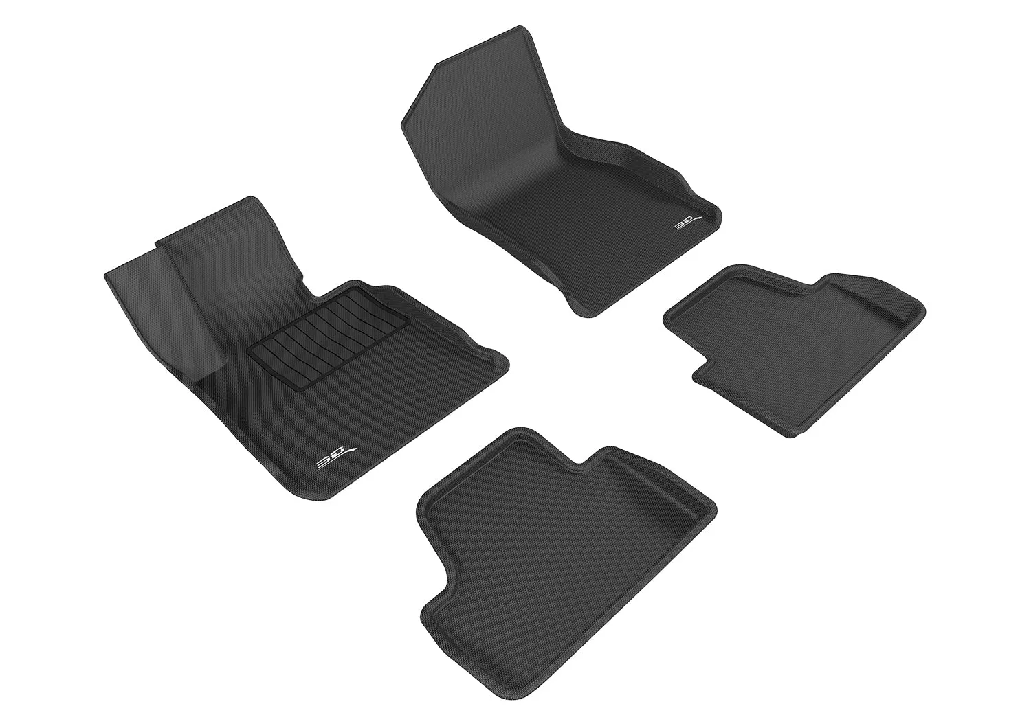 3D MAXpider Floor Mats BMW 4 Series F32 / F33 / F36 (14-20) All-Weather Kagu Series - Front or Second Row