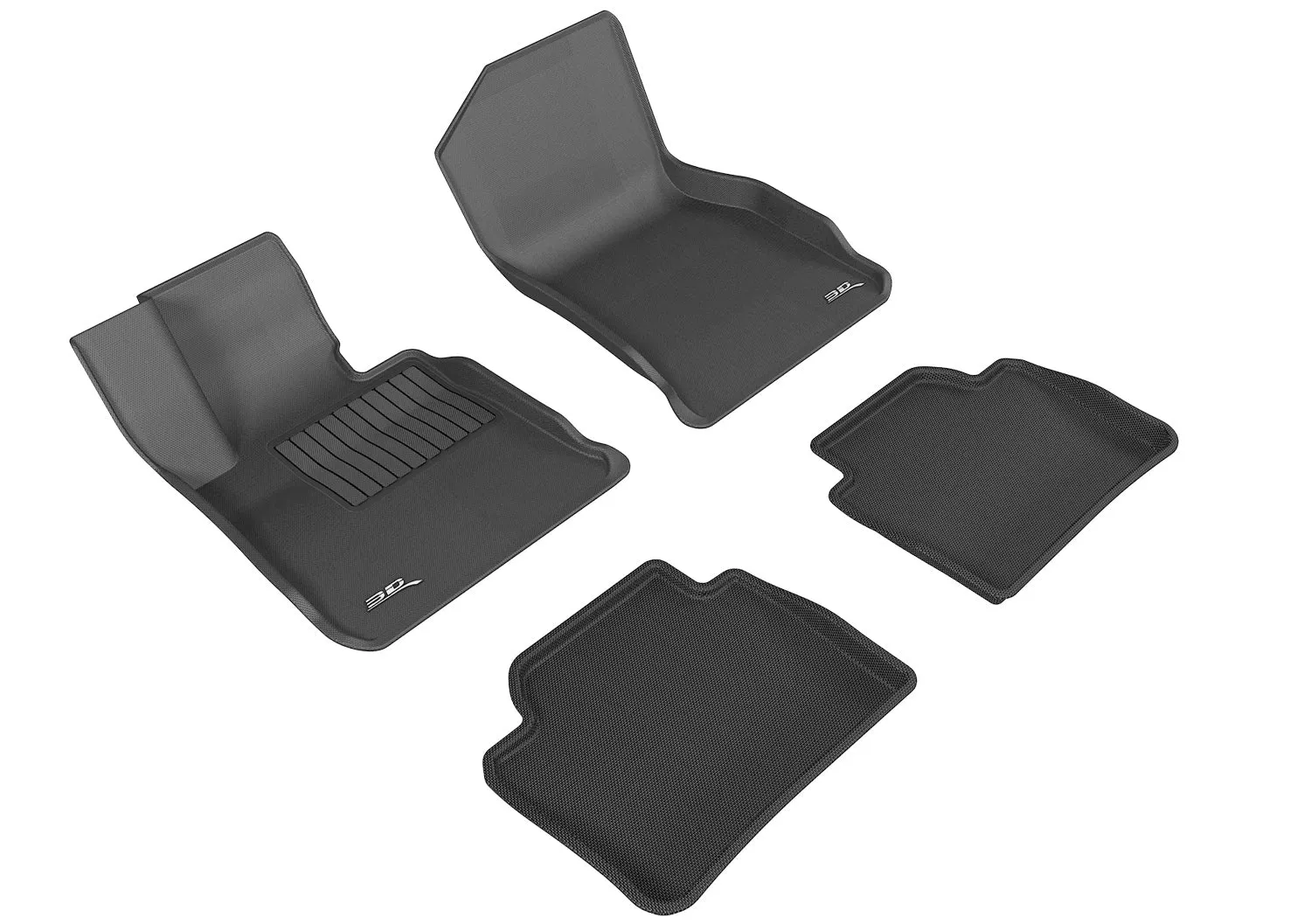 3D MAXpider Floor Mats BMW 4 Series F32 / F33 / F36 (14-20) All-Weather Kagu Series - Front or Second Row