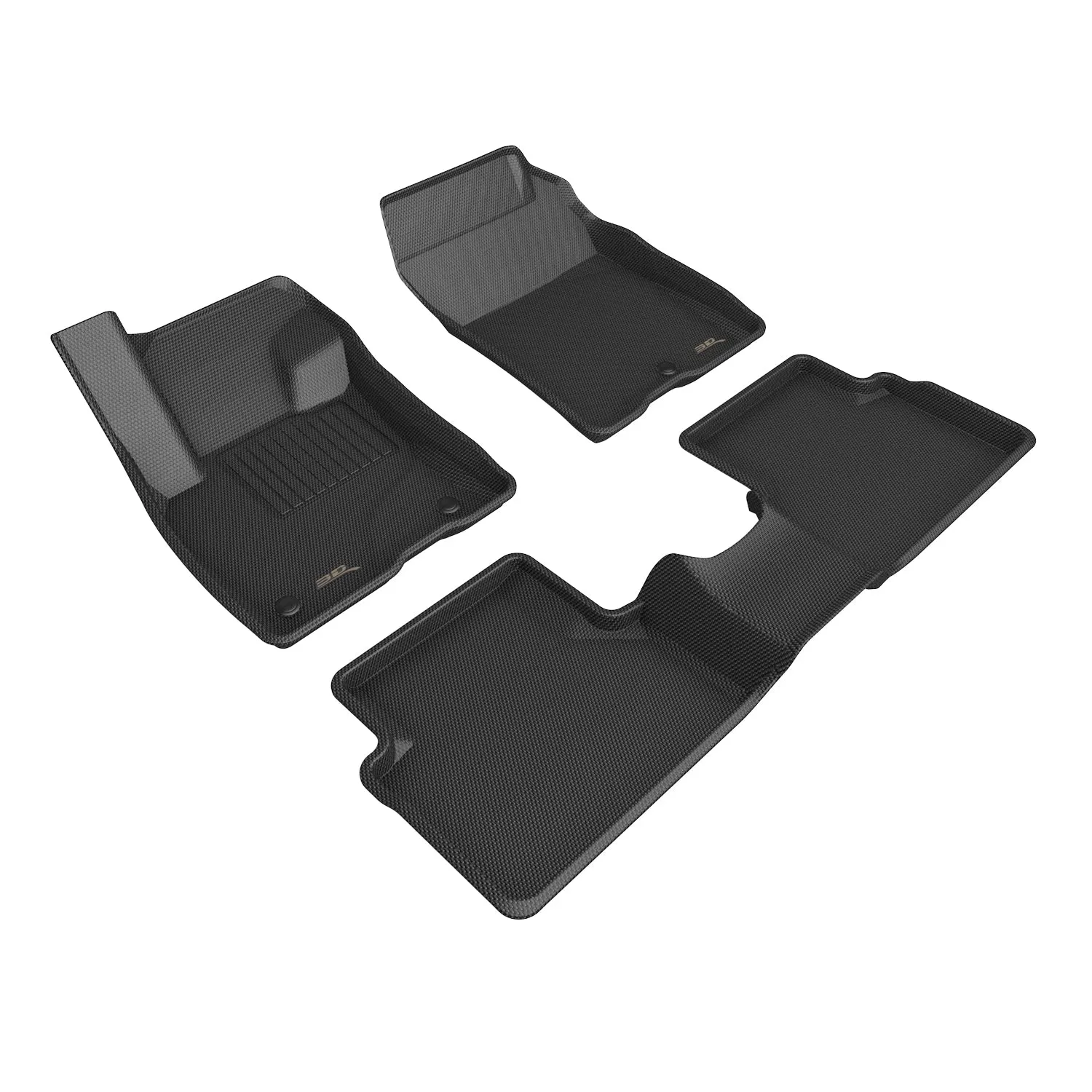 3D MAXpider Floor Mats Ford Maverick Gas / Hybrid (22-24) All-Weather Kagu Series - Front or Second Row