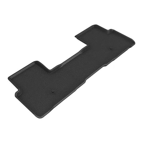 3D MAXpider Floor Mats Honda Pilot (22-24) All-Weather Kagu Series Black - Front / Second / Third  Row