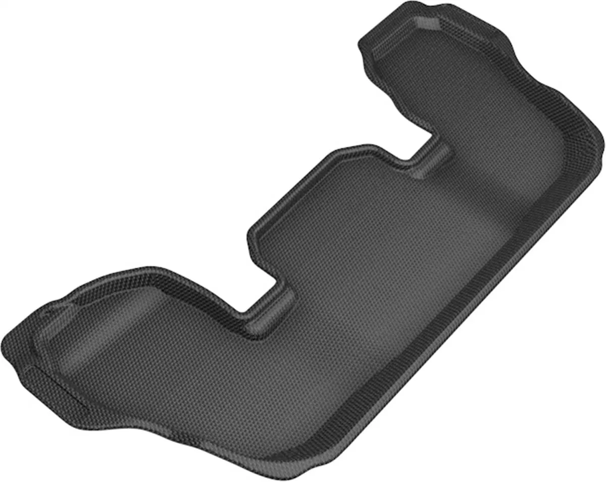 3D MAXpider Floor Mats Honda Pilot (22-24) All-Weather Kagu Series Black - Front / Second / Third  Row
