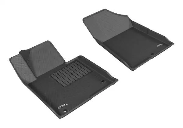 3D MAXpider Floor Mats Hyundai Sonata (15-19) Sonata Hybrid (16-19) All-Weather Kagu Series - Front or Second Row