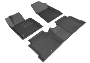 3D MAXpider Floor Mats Hyundai Sonata (15-19) Sonata Hybrid (16-19) All-Weather Kagu Series - Front or Second Row