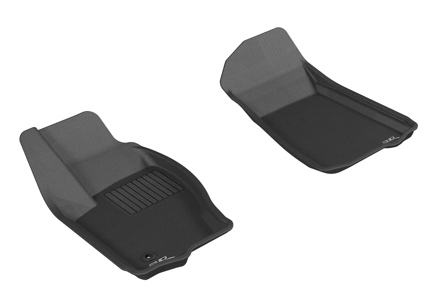 3D MAXpider Floor Mats Jeep Commander XK (06-10) All-Weather Kagu Series - Front or Second Row