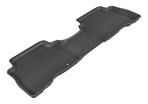3D MAXpider Floor Mats Kia Sorento (2014-2015) All-Weather Kagu Series Black - Front / Second / Third  Row