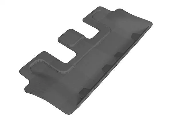 3D MAXpider Floor Mats Kia Sorento (2014-2015) All-Weather Kagu Series Black - Front / Second / Third  Row