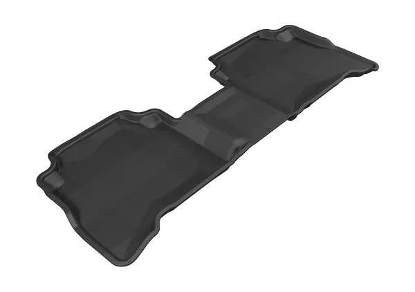 3D MAXpider Floor Mats Kia Sorento 7 Seater (11-13) All-Weather Kagu Series Black - Front / Second / Third Row