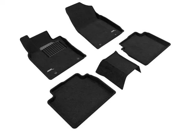 3D MAXpider Floor Mats Lexus ES Gas / Hybrid (19-24) All-Weather Elegant Series - Complete Set