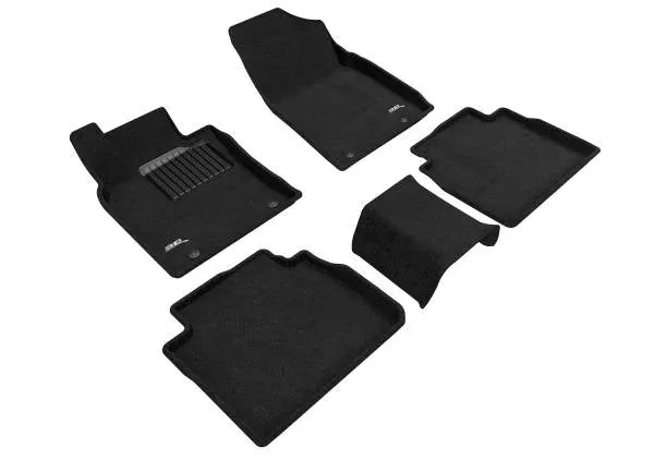 3D MAXpider Floor Mats Lexus ES Gas / Hybrid (19-24) All-Weather Elegant Series - Complete Set