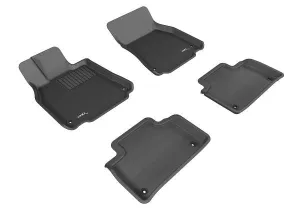 3D MAXpider Floor Mats Lexus LS460 (07-12) All-Weather Kagu Series - Front or Second Row