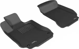 3D MAXpider Floor Mats Mercedes C-Class C204 (12-15) All-Weather Kagu Series - Front Row Only