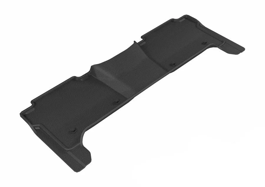 3D MAXpider Floor Mats Nissan Armada (19-24) All-Weather Kagu Series Black - Front / Second / Third Row