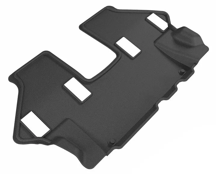 3D MAXpider Floor Mats Nissan Armada (19-24) All-Weather Kagu Series Black - Front / Second / Third Row