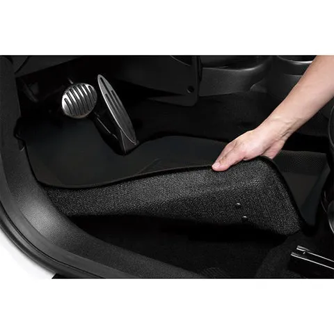 3D MAXpider KAGU 2nd Row Black Floor Liner | 2015-2019 Hyundai Sonata and 2016-2020 Kia Optima (L1HY05121509)