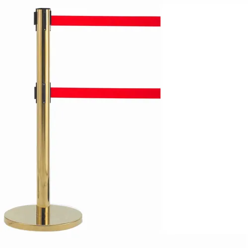 AARCO Products HB-27RD Crowd Control Stanchion