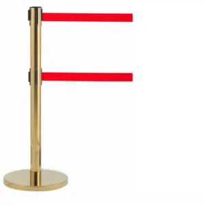 AARCO Products HB-27RD Crowd Control Stanchion