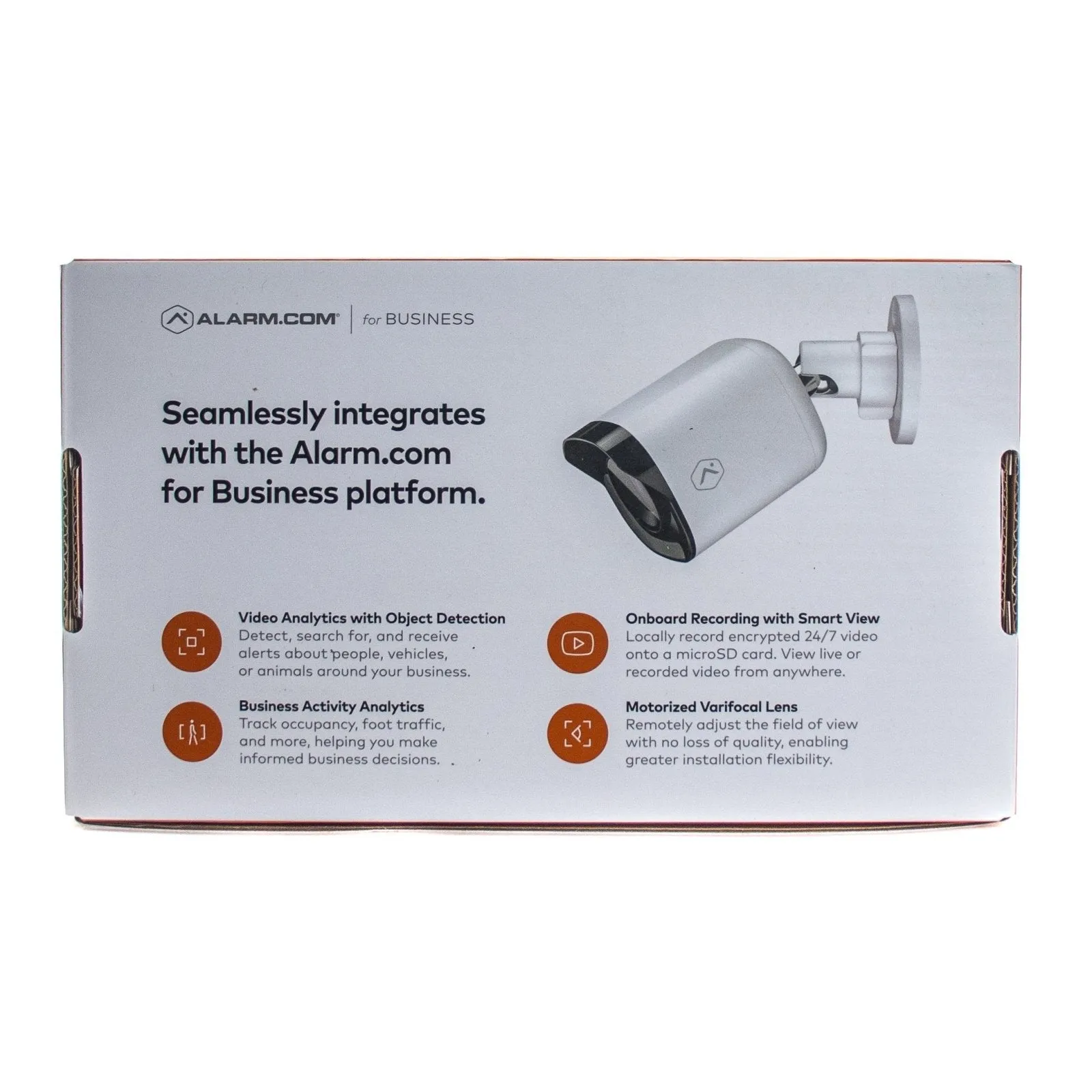 ADC-VC728PF Alarm.com Pro Series 4MP PoE Indoor / Outdoor Camera with Varifocal Lens