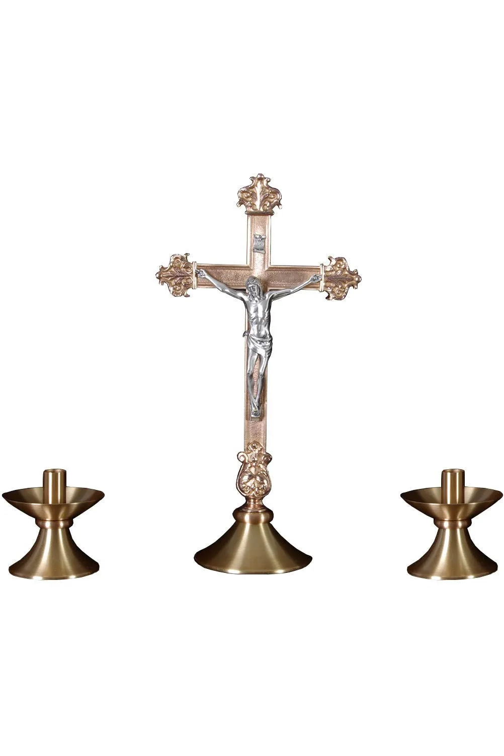 Altar Crucifix and Candlestick Set- DO1965SET