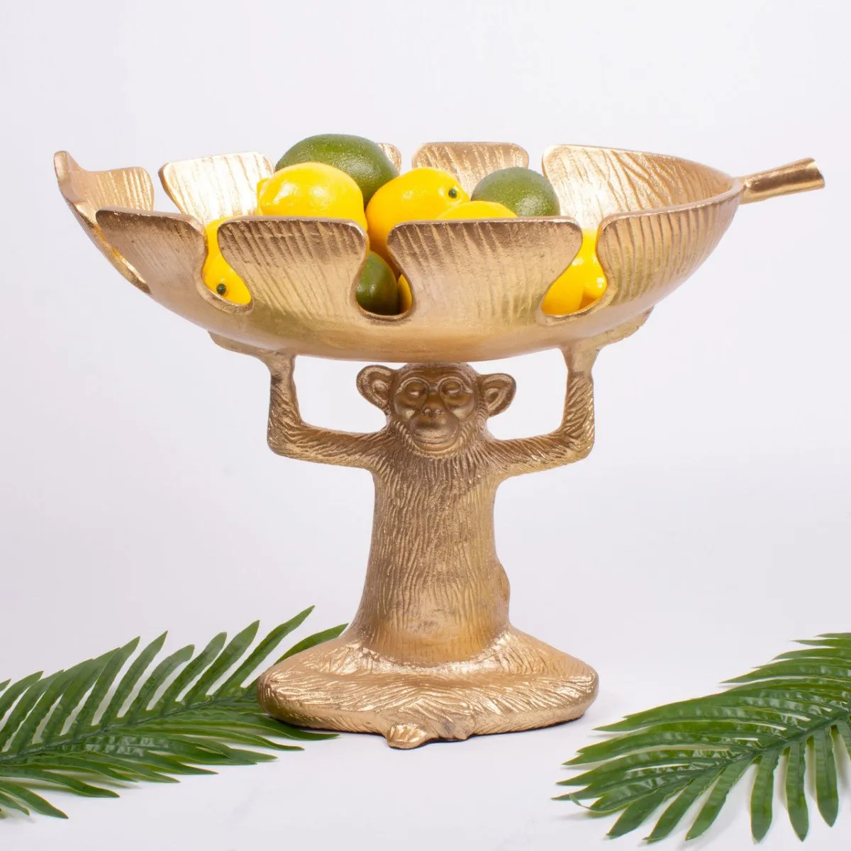 Brass Monkey Fruit Bowl