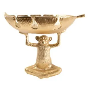 Brass Monkey Fruit Bowl