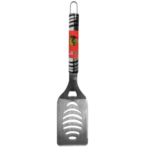 Chicago Blackhawks NHL Hockey Tailgater Stainless Steel Spatula  - With Bottle Opener
