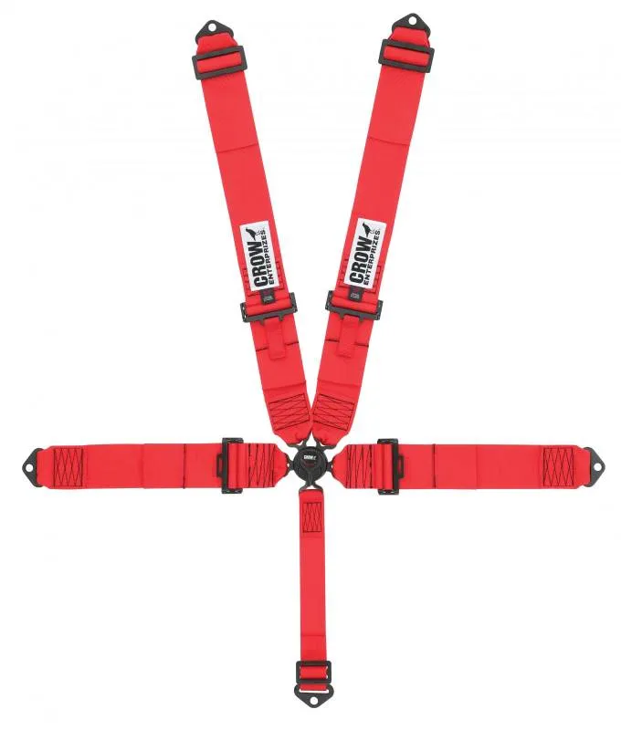 Crow 5-Way 3" Kam Lock Harness w/ Black Hardware - Purple