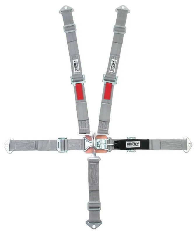 Crow QA 5-Way Latch & Link 2" Quarter Midget Harness - SFI 16.2 - Blue