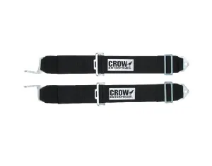 Crow Standard 3" Latch & Link Individual Shoulder Harness - Blue