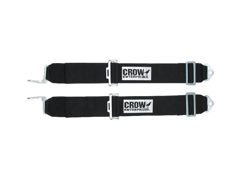 Crow Standard 3" Latch & Link Individual Shoulder Harness - Blue