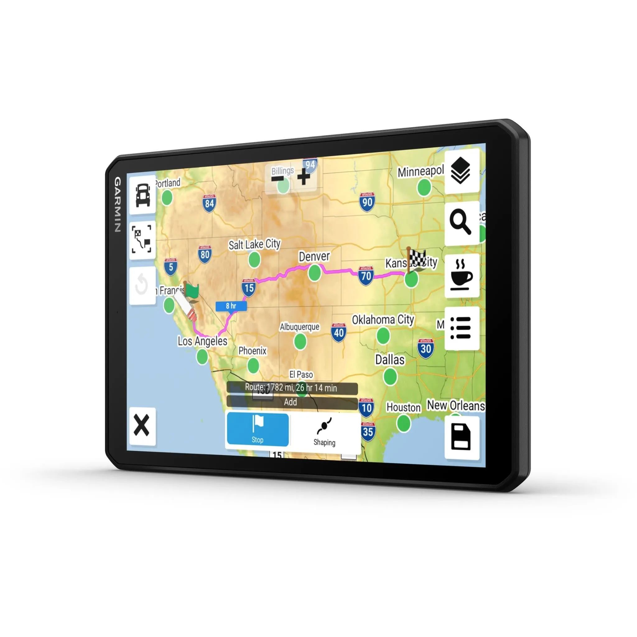 Garmin Dezl LGV810 MT-S 8" GPS Truck Navigation
