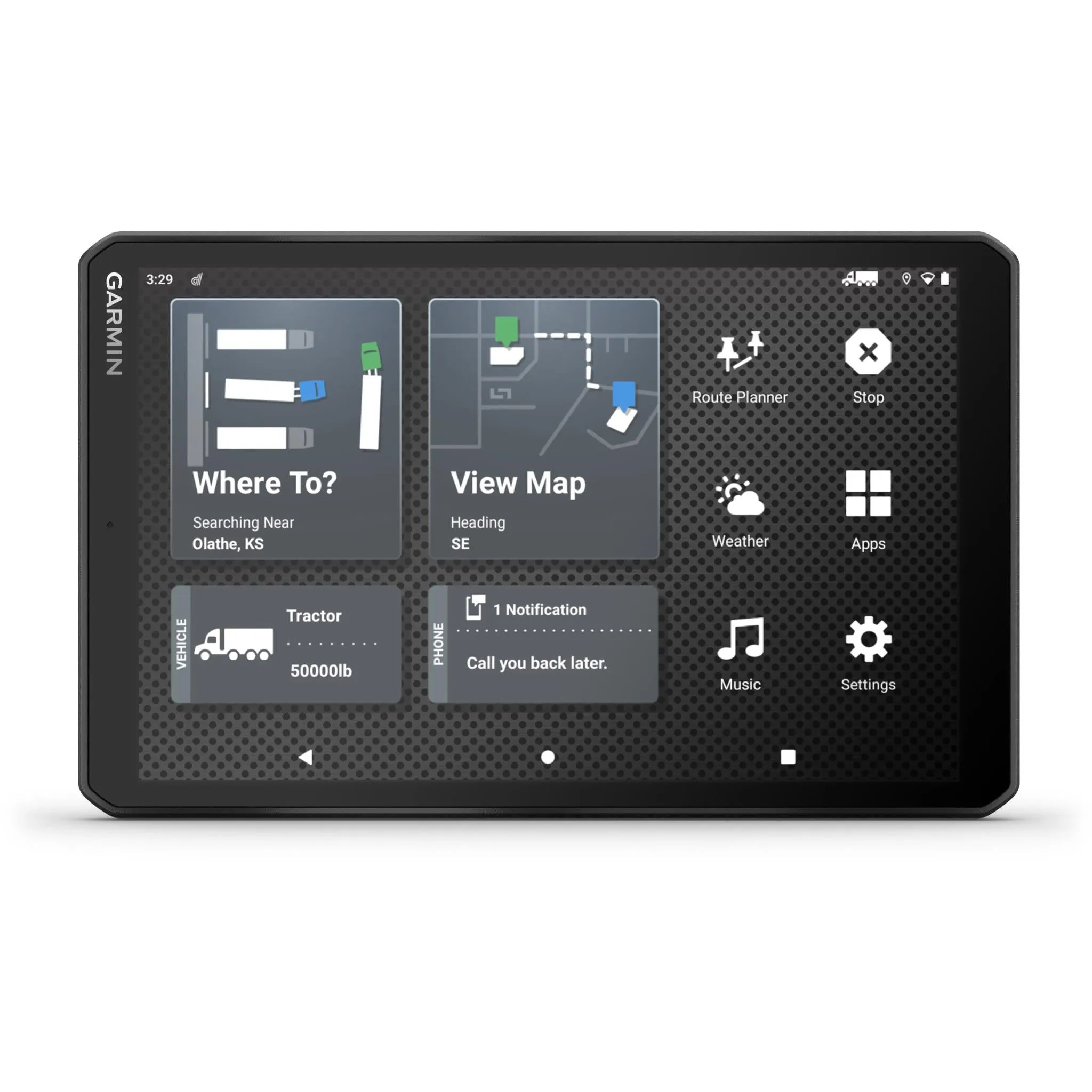 Garmin Dezl LGV810 MT-S 8" GPS Truck Navigation