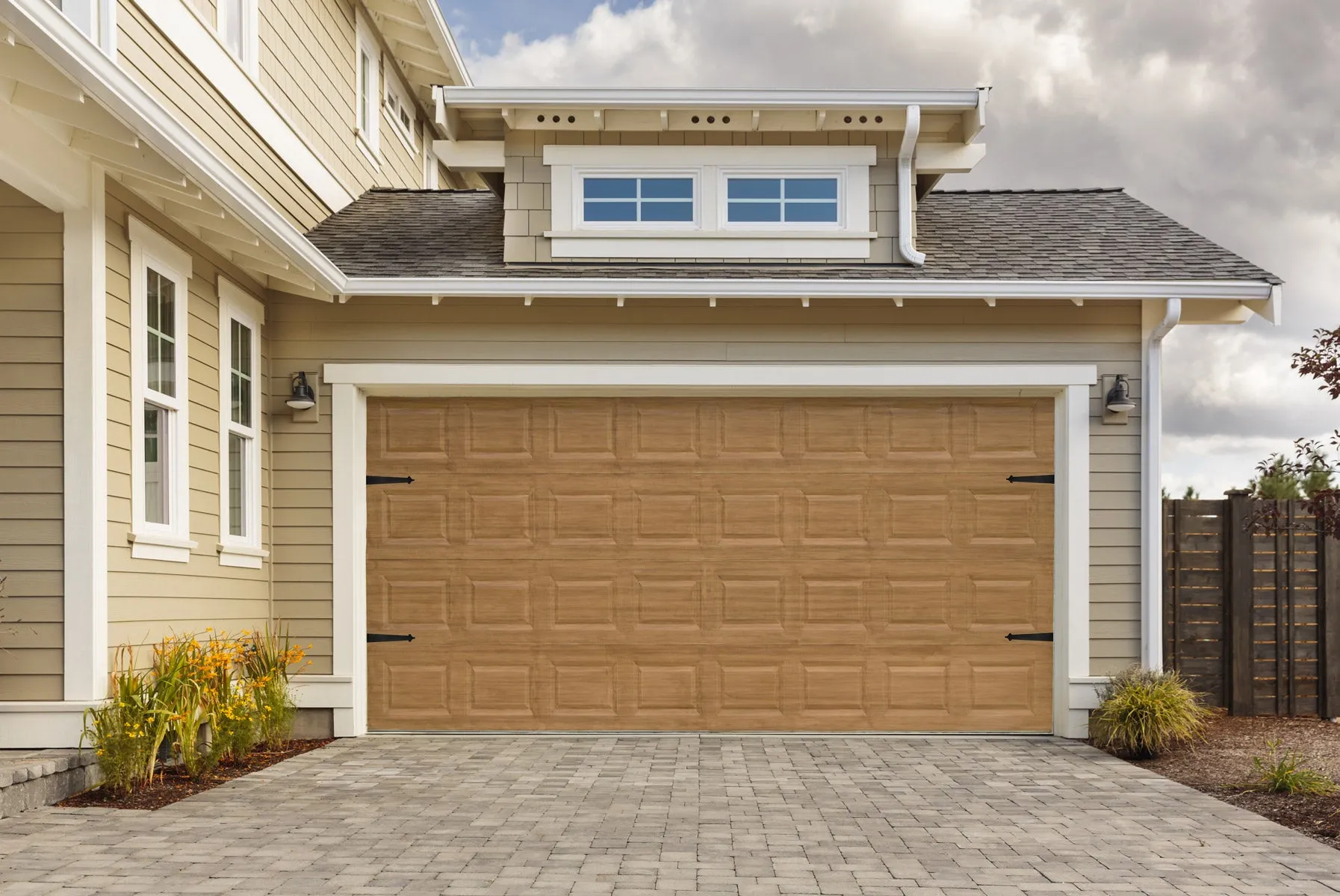 Giani Decorative Magnetic Garage Door Hinge Kit