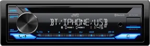 JVC KD-TD72BT Single-Din Bluetooth Car Stereo with USB Port, AM/FM Radio, CD and MP3 Player