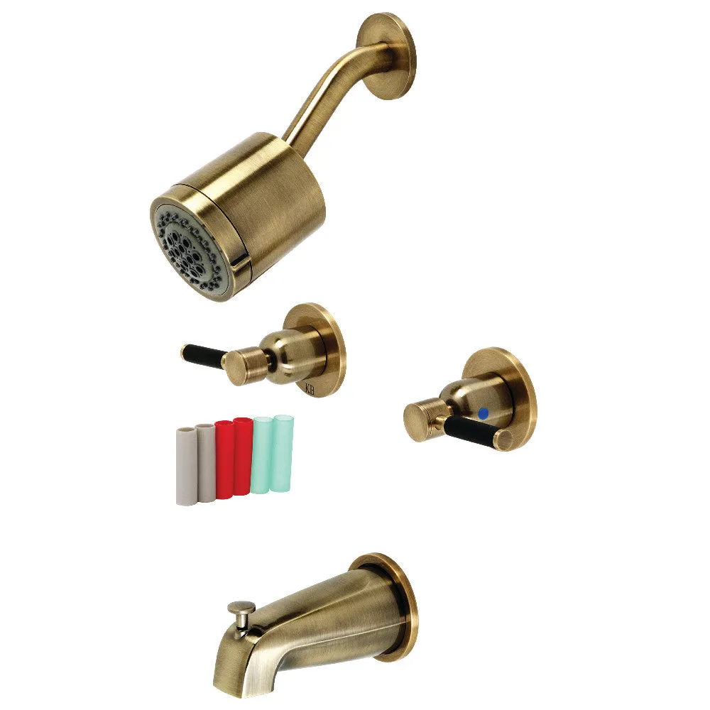 Kaiser Two Handle Tub And Shower Faucet