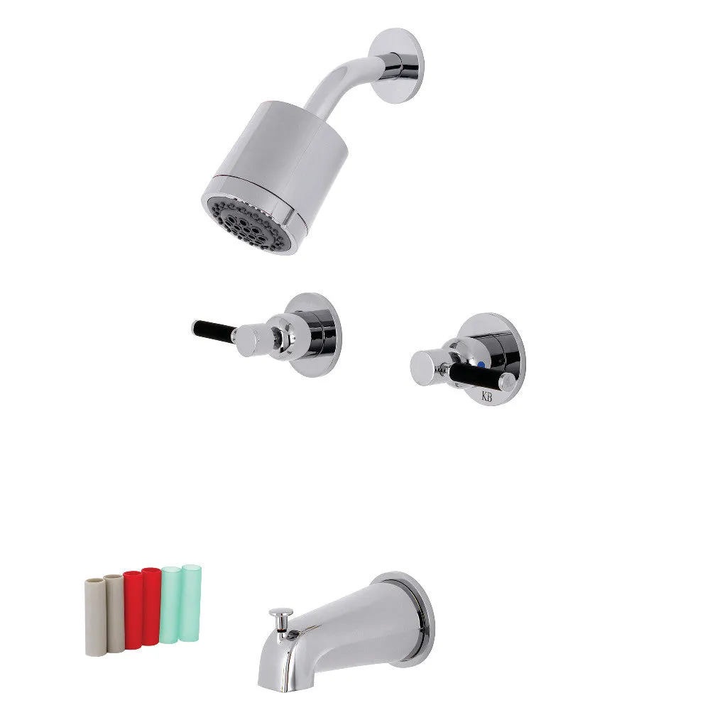 Kaiser Two Handle Tub And Shower Faucet