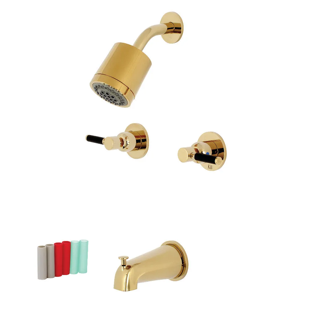 Kaiser Two Handle Tub And Shower Faucet