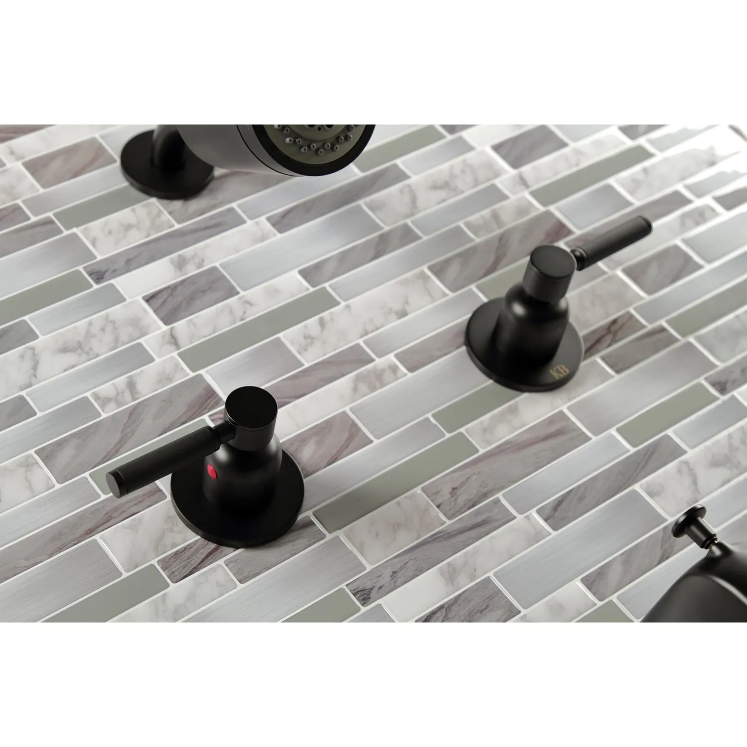 Kaiser Two Handle Tub And Shower Faucet