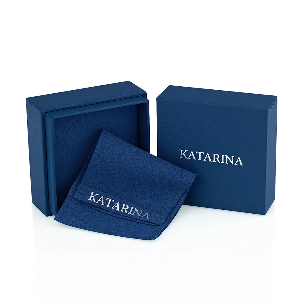 KATARINA 12-Stone Diamond Wedding Band (1/4 cttw)