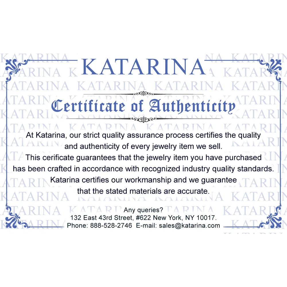 KATARINA 12-Stone Diamond Wedding Band (1/4 cttw)