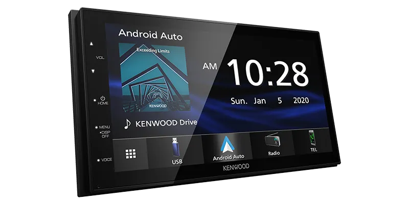Kenwood Receiver 6.8" Apple CarPlay and Android Auto