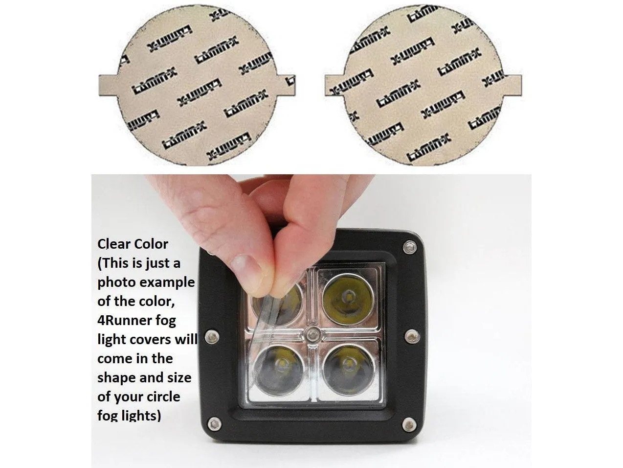 Lamin-X Fog Light Covers For 4Runner (2006-2009)