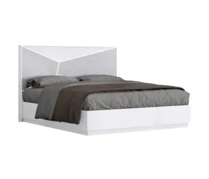 Matrix Bed w/ Led Lights & Lift Storage